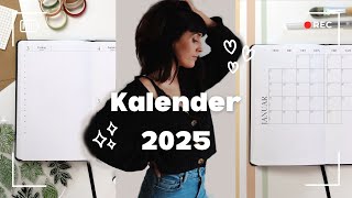 DER PERFEKTE KALENDER FÜR 2025 [upl. by Ylak]