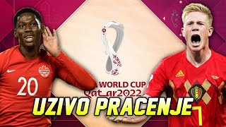 2000 BELGIJA vs KANADA  SVETSKO PRVENSTVO KATAR2022  PRATIMO ZAJEDNO UZIVO [upl. by Renita381]