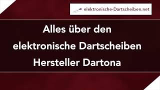 Elektronische Dartscheibe Dartona [upl. by Eggett]