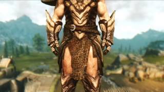 Skyrim Mod Dragon Knight Armor by Hothtrooper44 [upl. by Enra]