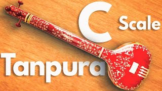 C scale Tanpura  Original Sound  Best for Singing Meditation  Taanpura Key C [upl. by Brenton]