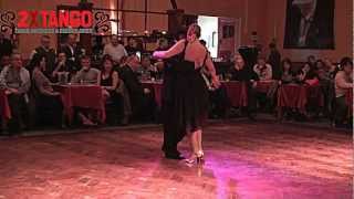 Javier Maldonado y Monica Parra Tango Cafe Dominguez en Salon Canning Jun 2012 [upl. by Enyalb]