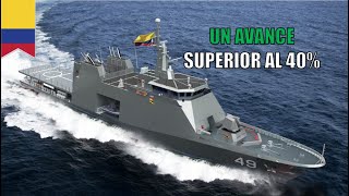 La Nueva Patrullera Oceánica colombiana POC para la Armada toma forma en los astilleros de Cotecmar [upl. by Gurney]