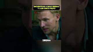 ENCUENTRAN unas SIRENAS y TRITONES 😱 shorts viral pelicula [upl. by Lottie]