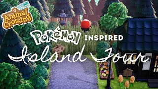 POKÉMON INSPIRED ISLAND TOUR  Animal Crossing New Horizons [upl. by Heron]