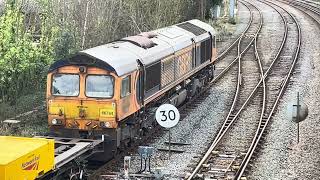 Totton Yard SITT shunting 5124 [upl. by Ramat]