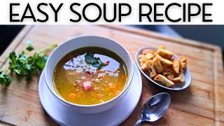 Delicious Split Pea Soup with Ham  The Ultimate Recipe [upl. by Dorcy482]