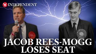 Jacob ReesMogg loses North East Somerset seat to Labour [upl. by Cleon970]