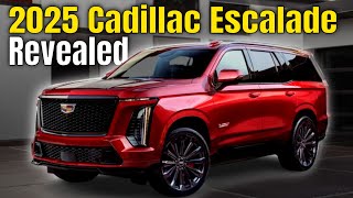 New 2025 Cadillac Escalade and Escalade V Revealed [upl. by Ailekahs537]