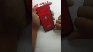 Itel vision 1 L6005 hard reset  Hang probelm  Pin pattern password remove new trick 2024 [upl. by Sharon732]