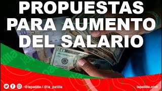 AUMENTO del SALARIO por etapas Esta es la nueva propuesta [upl. by Emmalynne]