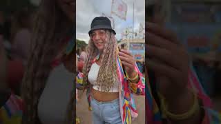 Ecstatic Harinam led by Govinda Day 2 at Glastonbury festival with Hare Krishna 270624 [upl. by Teraj]