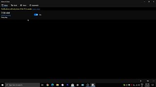 How to Set Regular and WakeUp Alarms in Windows 10 [upl. by Arev524]