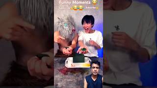 Funny😂😂😂 Moments shorts ytshorts shortsfeed inosuke [upl. by Hinkel]