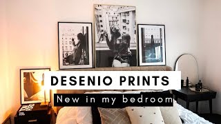 DESENIO New Bedroom Art Posters amp 25 Discount Code  AD [upl. by Ximenez523]