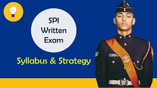 SPI Syllabus and Strategies  SPI Aurangabad  SPI Written Paper [upl. by Kareem]