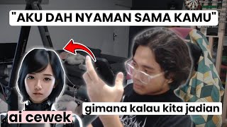 Strimer ini ga cukup VTuber amp Strimer cewek Chatgpt pun di bikin salting  Clip [upl. by Nashner]