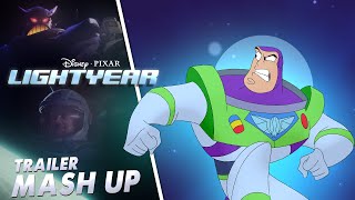 Lightyear 2022 Trailer 2 MashUp  Buzz Lightyear Of Star Command [upl. by Eidorb]