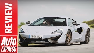 McLaren 570S Track Pack review  McLaren supercar shaves weight and lap times [upl. by Aneladgam]