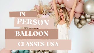 BTS Balloon Classes  come to New York and Dallas with us [upl. by Rotsen2]