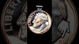 ¡¡La Moneda con Patina Azul monedas diecoinscoleccionista numismatica centavos [upl. by Airun273]