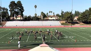 Woodside High School Marching Band 1st competition of the year 1052024  Del Mar High School [upl. by Celka]