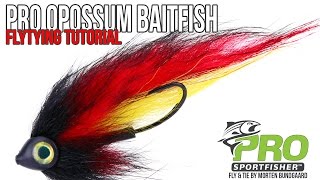 Pro Opossum Baitfish fly [upl. by Jd]