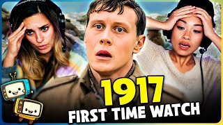 1917 Stressed Us Out  Movie Reaction  First Time Watching  George MacKay [upl. by Aihtnis136]