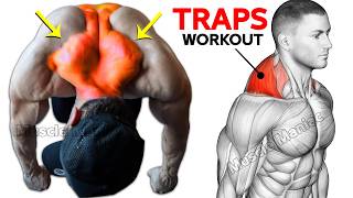 9 BEST EXERCISE TRAPEZIUS WORKOUT 🔥 [upl. by Carberry239]