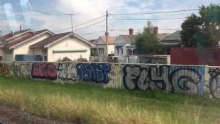 Metro Trains Upfield to North Melbourne [upl. by Lecirg]