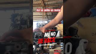 Así se anilla un motor mecanicaautomotriz [upl. by Ahsiekim194]