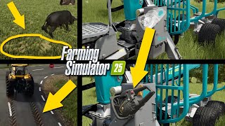 🔥Farming Simulator 25  🐄 Wypas oficjalnie w grze asfalt z plasteliny i narzędzie ręczne FS25 [upl. by Eimile617]