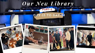 LIBRARY PART2  Birthday celebrating🎂 Full vlog [upl. by Alexei]