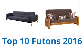 10 Best Futons 2016 [upl. by Nahem841]