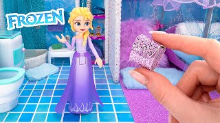 Bau eines zauberhaften MiniHauses für die DisneyKönigin Elsa ❄️ [upl. by Esau]