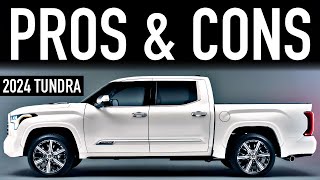 Pros amp Cons of the 2024 Toyota Tundra [upl. by Esoj]