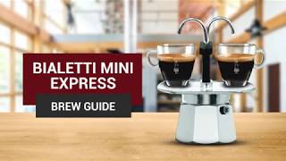 How to Use the Bialetti Mini Express Espresso Coffee [upl. by Petersen78]