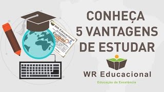 5 Vantagens em estudar na WR Educacional [upl. by Ahsiekim174]