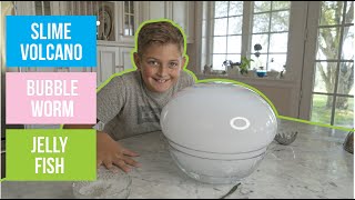 Dry Ice Slime Experiment for Kids at Home family friendly [upl. by Thornton]