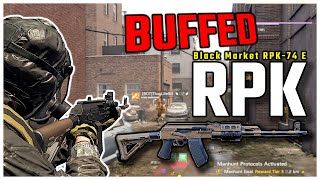 This buffed RPK LMG hits harder than my Kingbreaker Build Shown  The Division 2 RPK 74 E PvP [upl. by Knoll100]