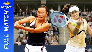 Martina Hingis makes US Open comeback against Shuai Peng  2006 Round 1 [upl. by Neelcaj]