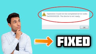 How to fix scanner error 0x00000015 in windows 1011  2024 [upl. by Oniger]