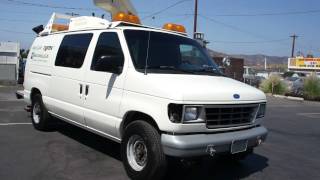 1993 Ford E350 Econoline Bucket Truck Van For Sale [upl. by Geraud]