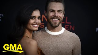 Derek Hough shares update as wife recovers following brain surgery [upl. by Staffan]