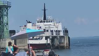 Ferry Boat to Islesboro Island leaving from Lincolnville Maine [upl. by Sharl625]