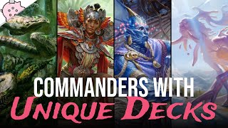 Commanders with Unique Decks  Unexpected Build  Underrated  EDH  Commander  Magic the Gathering [upl. by Cynde]