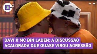 Davi x MC Bin Laden Da discussão a quase agressão no BBB 24 [upl. by Eyllek]