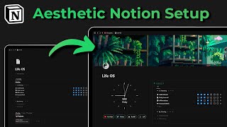 How to make your Notion dashboard more aesthetic like way more [upl. by Mathi439]