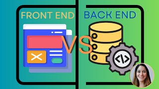 Difference between Front and Back End in software development [upl. by Ahsekel280]