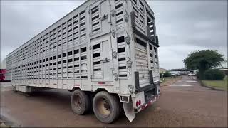 2012 FEATHERLITE 53 FT LIVESTOCK TRAILER For Sale [upl. by Moyer]